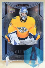2020-21 Upper Deck Allure Rookie Blue SP #137 Connor Ingram Nashville Predators